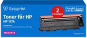 Easyprint Toner voor HP 117A Magenta, 2 stuks