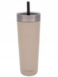 Contigo Luxe Tumbler Thermosbeker met Rietje - Bruin