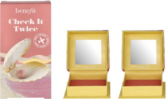 Benefit Shellie Blush Cheek It Twice - Gift Set Tvářenek 2 X 6 G