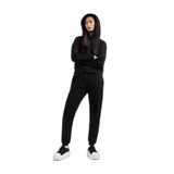 A|X Armani Exchange Sweat-shirt noir avec logo pour femme