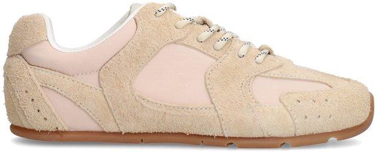 Sacha - Dames - Beige suède sneakers - Maat 39
