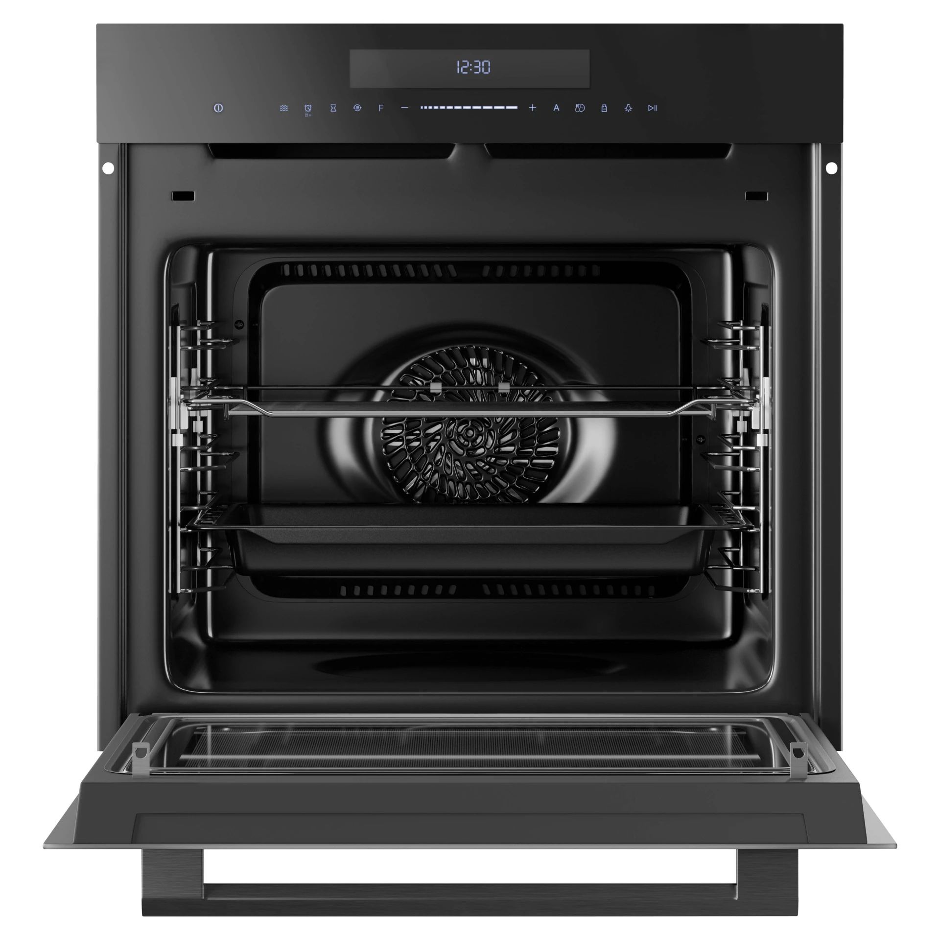 Inventum IMC6035GT - Inbouw combi-oven met magnetron - Zwart