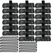 Borders Gazon Steenlook - Set van 20