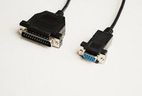 Microconnect IBM029B seriële kabel Zwart 3 m