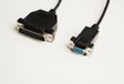 Microconnect IBM029B seriële kabel Zwart 3 m