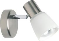 Brilliant Wandlamp LUCA - Wandlamp - Metaal - Chroom/Wit