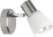 Brilliant Wandlamp LUCA - Wandlamp - Metaal - Chroom/Wit