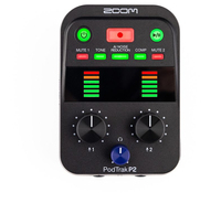 Zoom PodTrak P2 - Portable Podcast Recorder