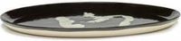 Serax Feast By Ottolenghi Serveerschaal Ø35 cm - Black Pepper White - Keramiek