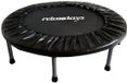 Merkloos Relaxdays Fitness trampoline - Ø 95 cm - opvouwbaar - zwart
