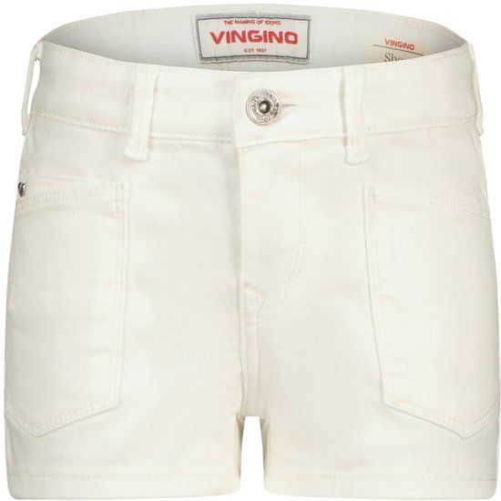 Vingino - Meisjes Korte broeken - Maat 164 - White Denim