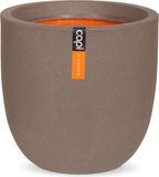 Capi Europe Bloempot bol Smooth NL 35x34 Warm taupe