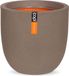 Capi Europe Bloempot bol Smooth NL 35x34 Warm taupe