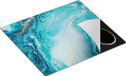 Chefcare Inductie Beschermer Abstracte Kunst Blauwe Oceaan - 57,6x51,6 cm