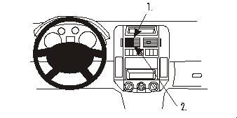 Brodit ProClip Zwart