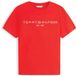 Tommy Hilfiger Dames T-shirt met Ronde Hals en Korte Mouwen van 100% Katoen - Maat S