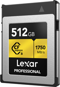 Lexar CFexpress Pro Type B Gold Series 512GB - 1750MB/s