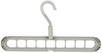 Home Deco Factory Ruimtebesparende Kledinghanger - Kunststof - Grijs - 30 cm