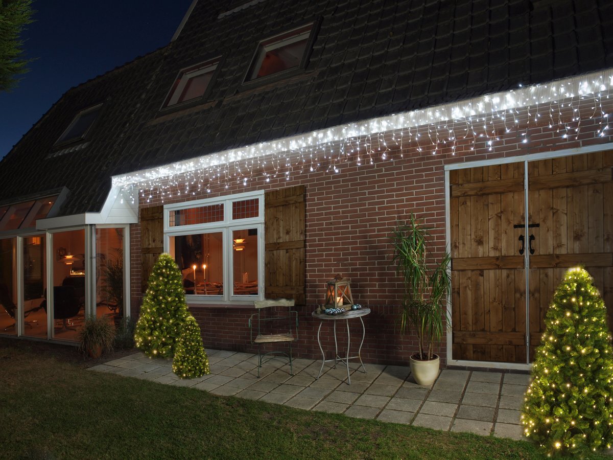 CBD icicle lights 180 LED 360 x 60 cm - Wit