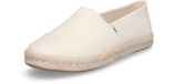 TOMS Dames espadrilles Alpargata Rope 2.0 Slubby Natuurlijk Beige