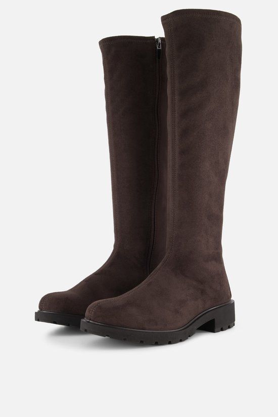 Ecco Metro Vienna Hoge laarzen bruin Suede - Maat 41