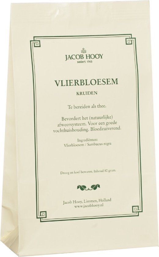Jacob Hooy Vlierbloesem - 80gr - Losse Thee
