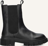 Ton & Ton Ebba Chelsea Boots Meisjes Zwart Leer Maat 34