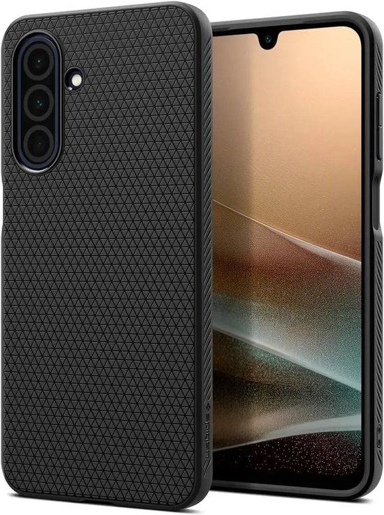 Spigen Liquid Air Hoesje Geschikt voor Samsung Galaxy A26 - Zwart