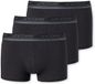 Uncover Schiesser Uncover Korte short - 3 Pack - Zwart - Maat S