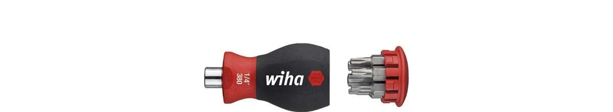 Velleman 33743 Schroevendraaier met bitmagazijn TORX® - 6 bits - Stubby