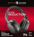 Music Sound Nimbus Bluetooth Headset Zwart