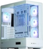 ZALMAN P50DS Mini-Tower Behuizing Wit Gehard Glas 4x ARGB Ventilator