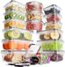 Unyqoos® boîte de conservation alimentaire hermétique de 32 pièces avec couvercle