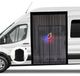 Rideau anti-moustiques magnétique - Rideau anti-moustiques pour voiture - Protection contre les insectes - Adsorption magnétique complète - Adapté aux modèles Mercedes Sprinter et Volkswagen Crafter - Idéal pour le camping - Mur
