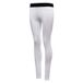 Nike Pro Collant Warm - Blanc/gris Femme, pointure Large