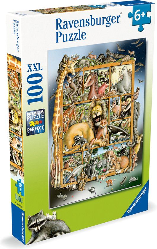 Ravensburger Dieren Collage - Legpuzzel - 100 XXL stukjes - 6+ jaar