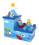small foot Muziekdoos & spaarpot piraten van hout