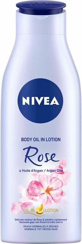 Nivea Body Oil In Lotion Rose & Argan