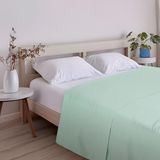 ECOMMERC3 Bedlaken, 120% katoen/polyester, groen