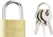 Sygonix SY-5045282 Hangslot 24.7 mm Or-jaune