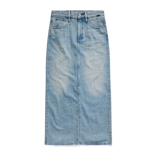 G-Star RAW Viktoria Sun Faded Fogbow Denim Skirt
