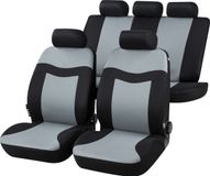 CarComfort Auto stoelbeschermer Rockford grijs