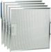 Alapure 4x Metaalfilter voor Scholtes 481248058144 320x320x10mm