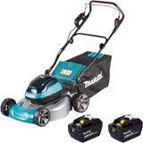 Makita DLM 466 Z accu-grasmaaier 36 V (2x 18 V) 46 cm borstelloos + 2x accu 9,0 Ah – zonder oplader