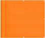 vidaXL Balkonscherm Oranje 90x800 cm 100% Polyester Oxford