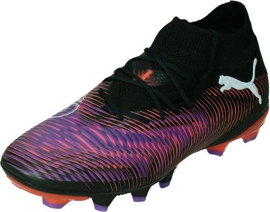 Puma Future 8 Pro FG/AG Voetbalschoenen Zwart Maat 40 - Unisex