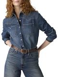 Levis Accessories Rectangle Buckle Riem Bruin 100 cm Vrouw