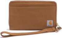 Carhartt Nylon Duck Lay Flat Damesportemonnee Bruin Vrouw
