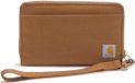 Carhartt Nylon Duck Lay Flat Damesportemonnee Bruin Vrouw