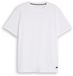 Tom Tailor Piqué T-shirt met logobadge - Maat L - White